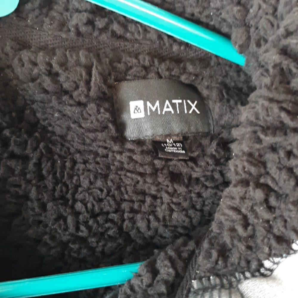 Matrix Fleece Jacket Kids M 10/12 - Picture 2 of 3